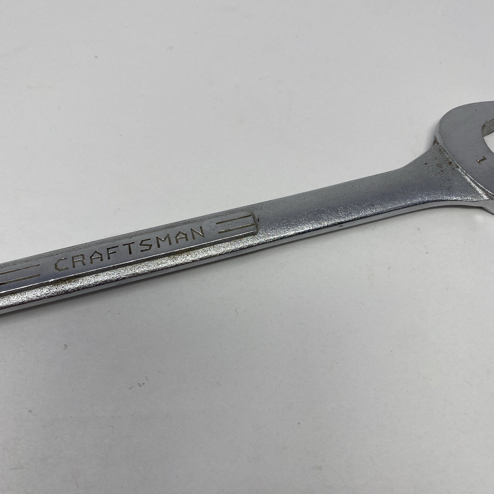 Craftsman 1″ Combination Wrench =V= Series Flying V USA 13.5 Inches Long 12 Pnt