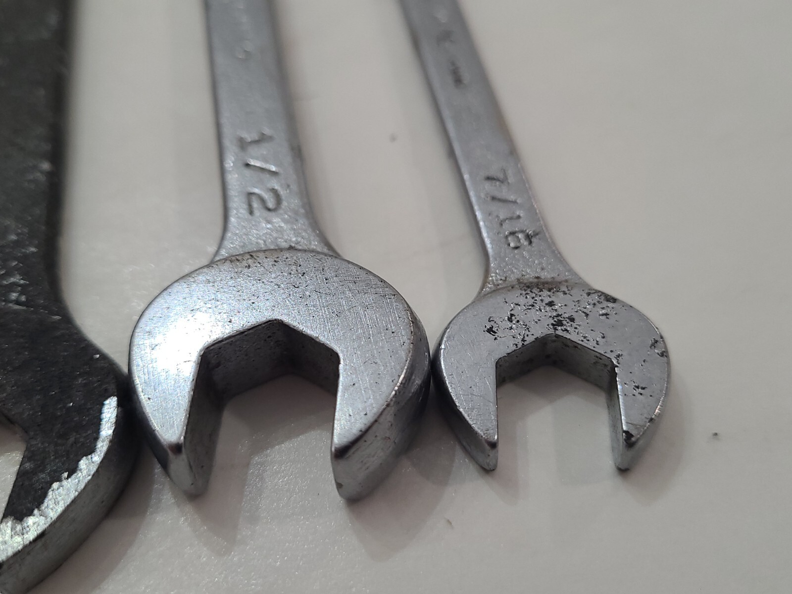 MAC Tools Wrench 1/2″ SAE Deep Flare Nut Matco mix 4 Standard 11/16″ 5/8″ 7/16″