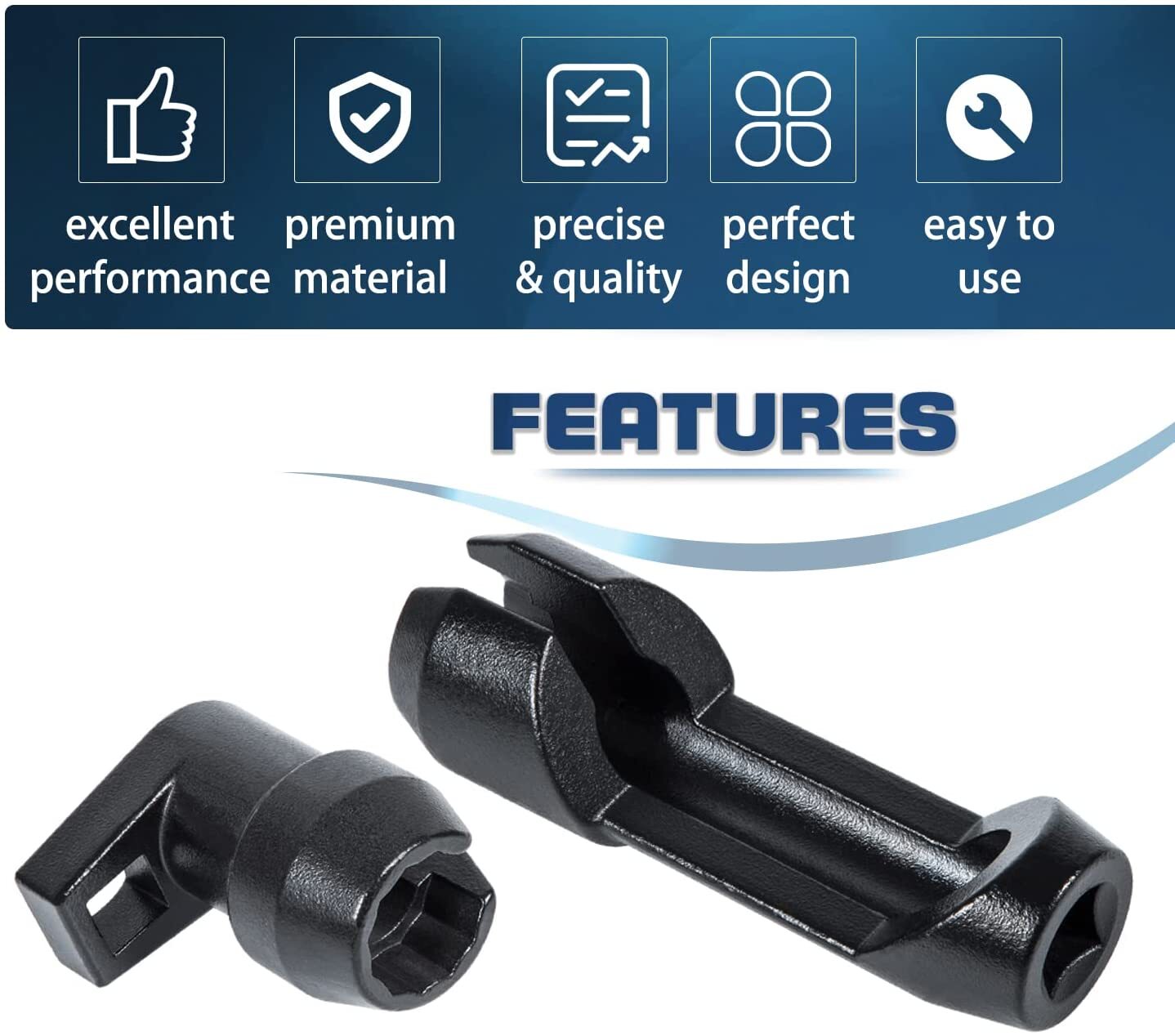 Fuel Injector Socket Set for Ford Power Stroke 6.7L Diesel