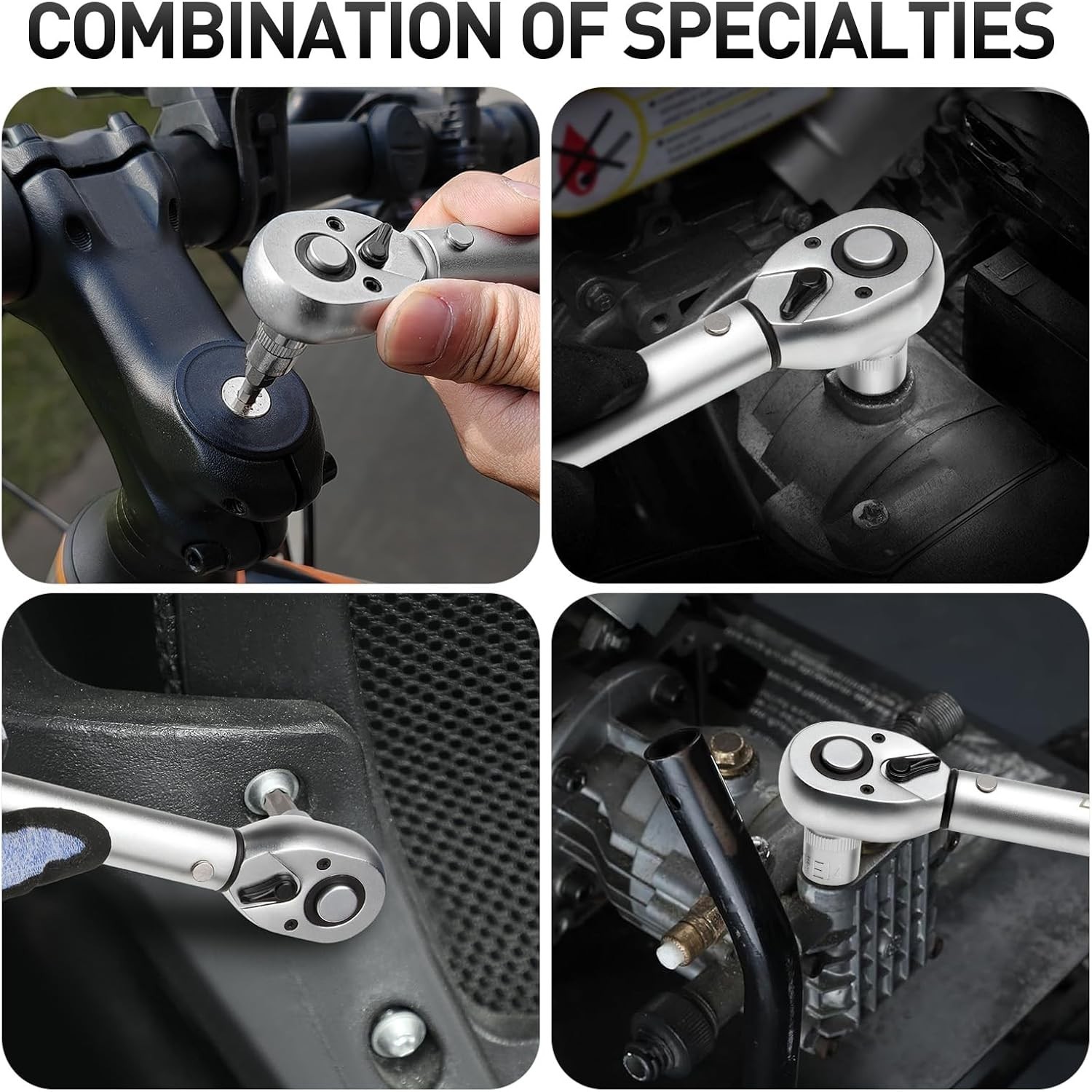 Drive Male Female Torx Star Bit Socket E-Socket Set Handheld Tool 34Pcs For Car