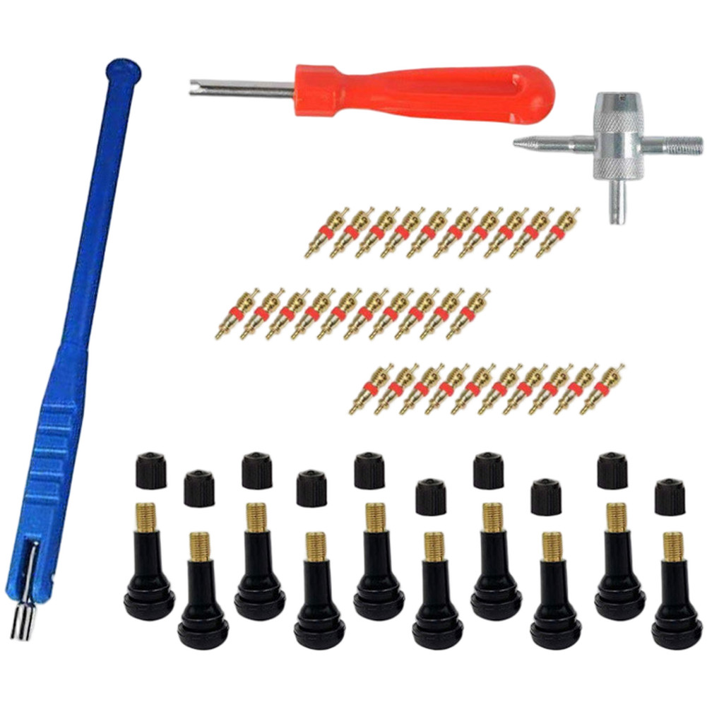 43 Pcs Alloy Steel Tire Valve Core Tool Set for Tire Valve for service Tasks
