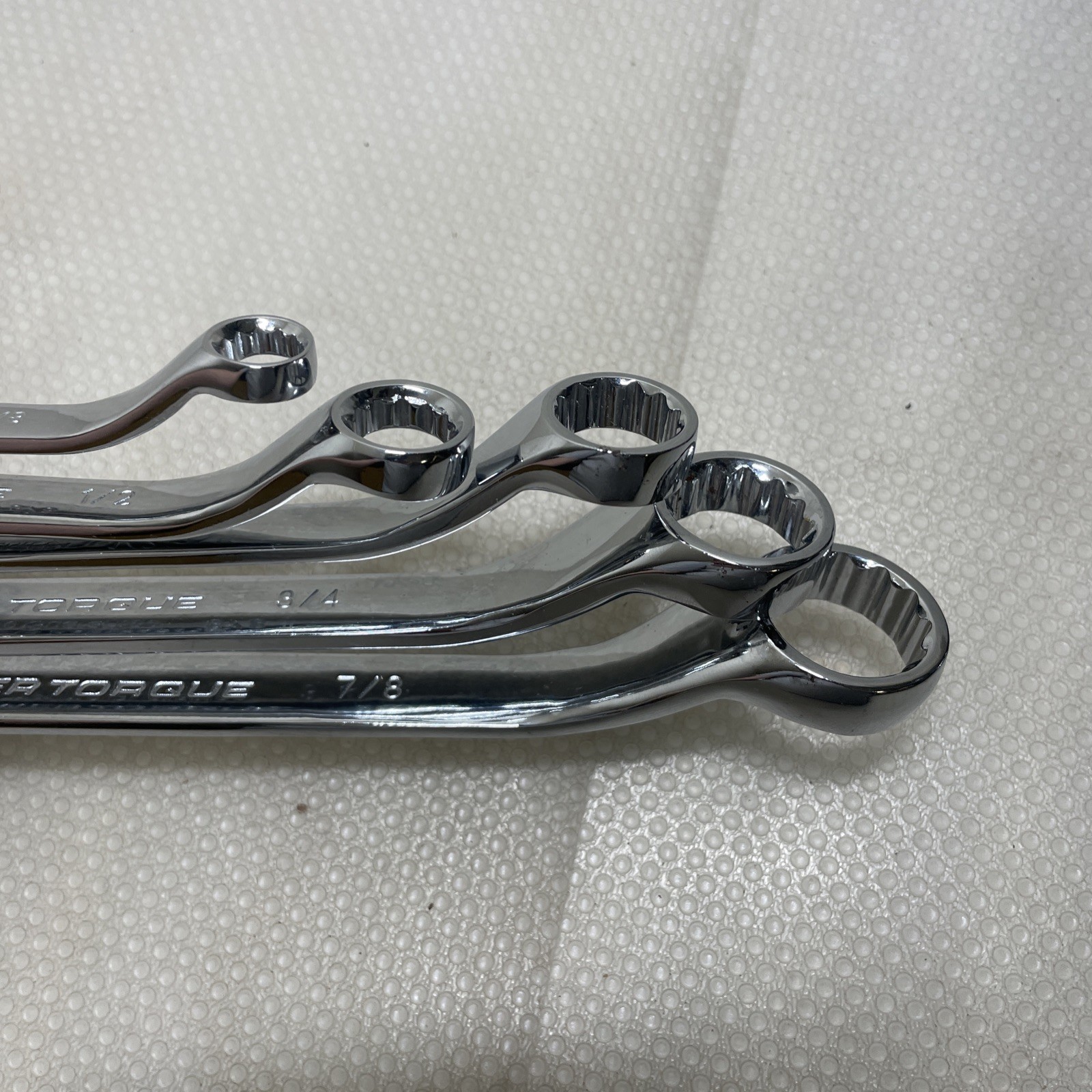 Power Torque 5pc Double Box & Offset Wrench Set 3/8″ to 16/16″ + SrewDriver