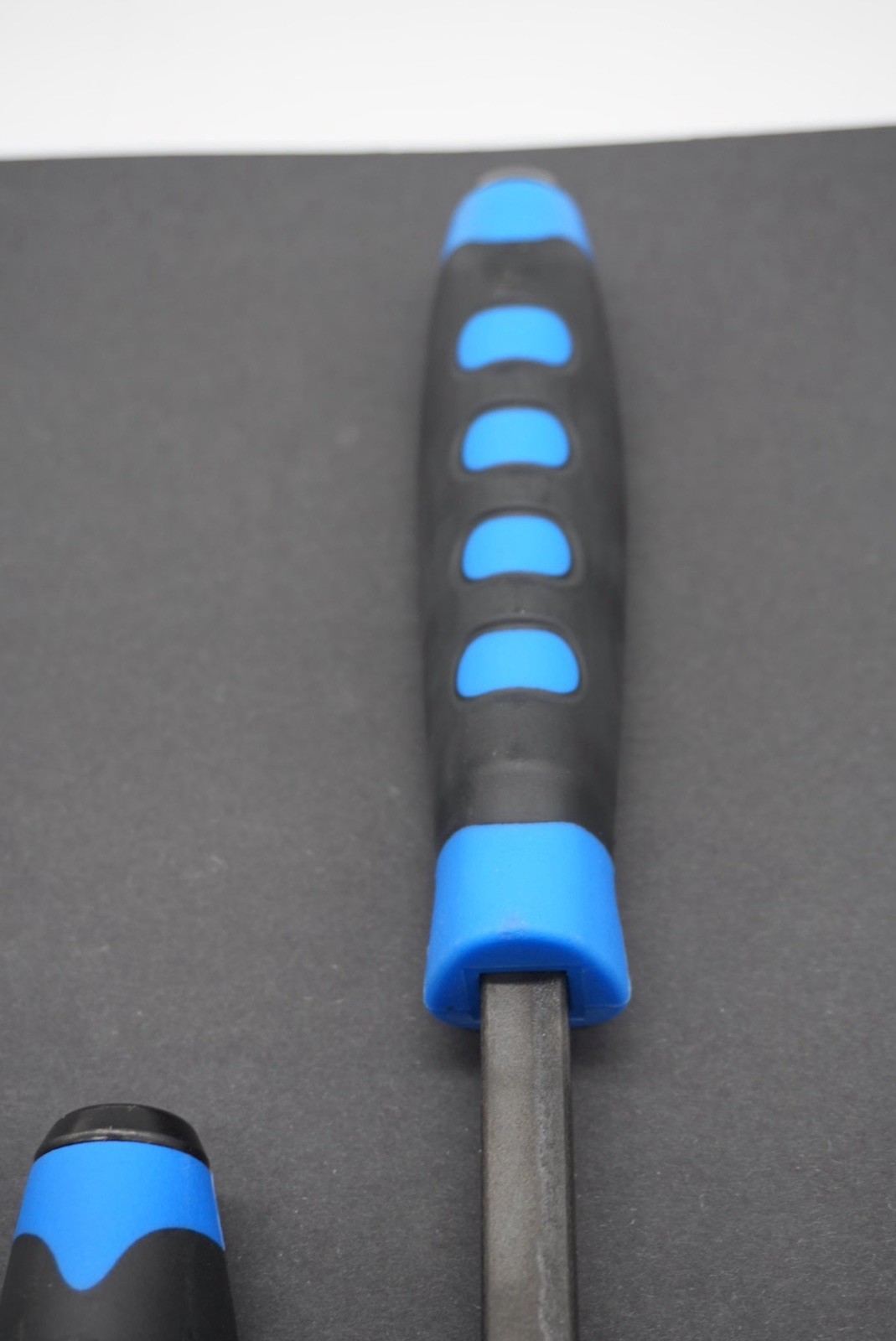 Matco Tools Pry Bar Set 4- Piece Curved Tip Strike Handle (Blue) PBSB4C No Tray
