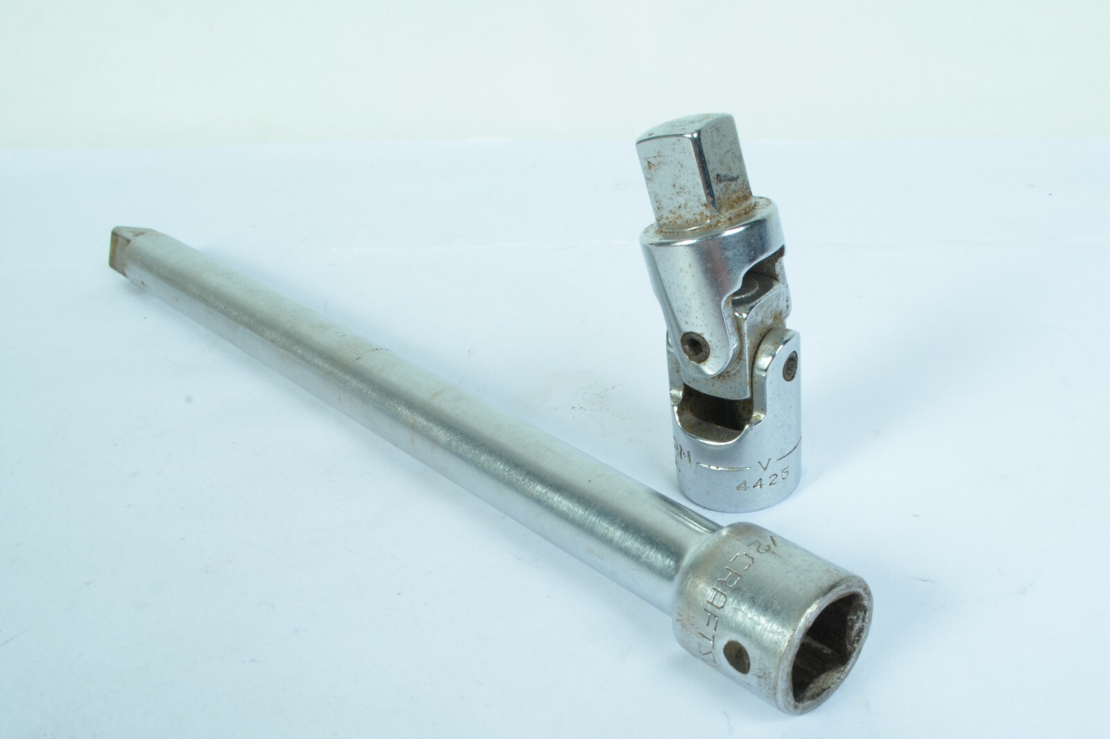Craftsman -V- Series 1/2″ Drive U Joint and 10″ Extension Combo HAS ENGRAVING