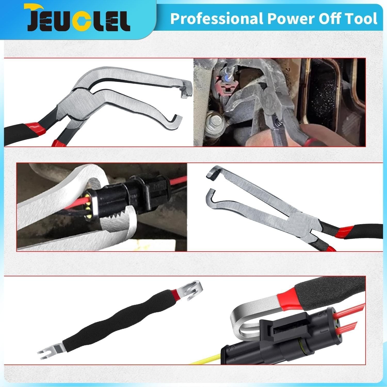 Dual-End Electrical Connector Pliers for Safe & Damage-Free Electrical Repair