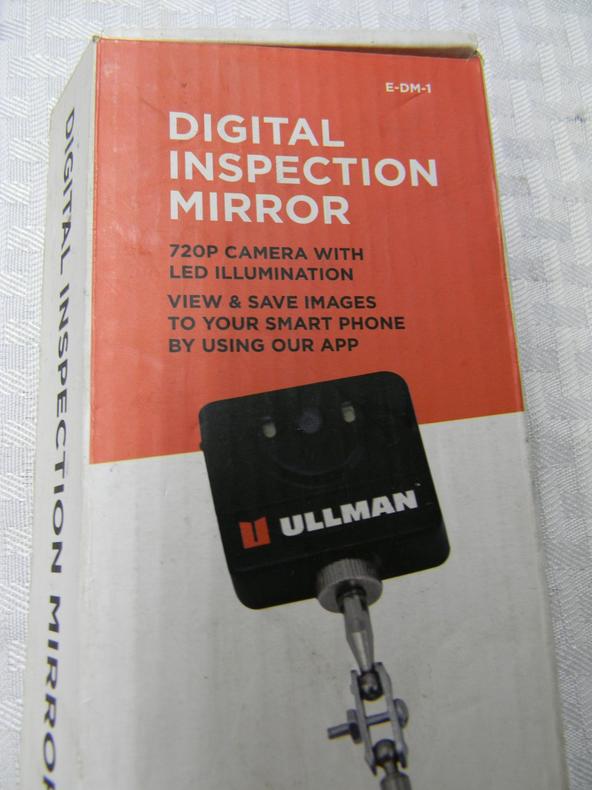 ULLMAN TELESCOPING DIGITAL LED LIGHT INSPECTION MIRROR #E-DM-1