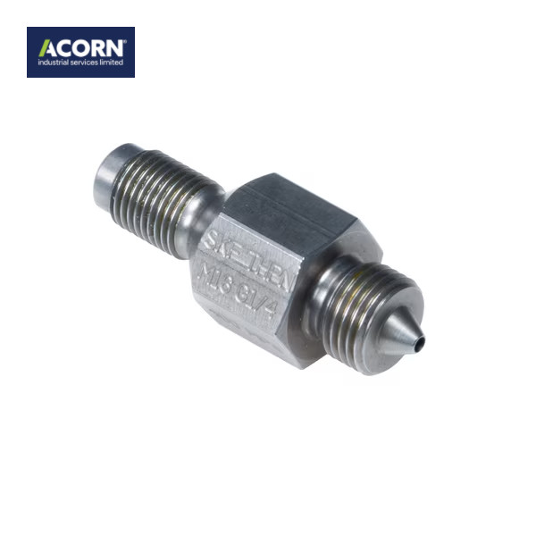 THPN M16G1/4, SKF, Nipple M16x1.5 cone male, G1/4 male, 400 MPa