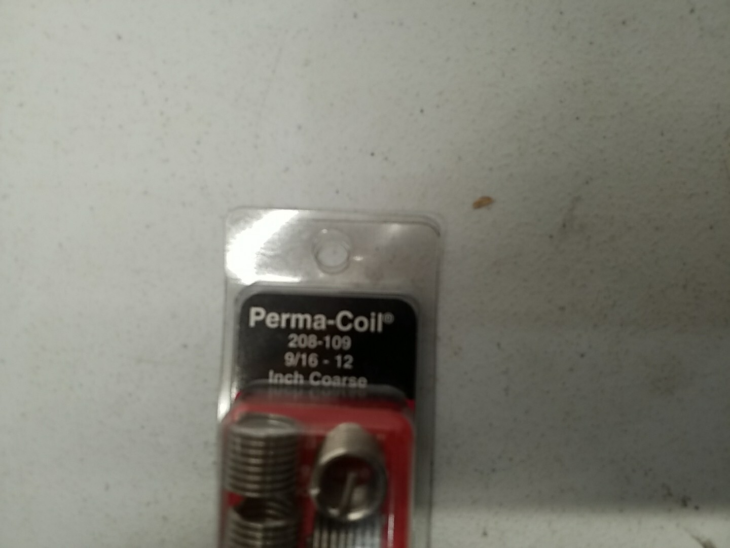 208-109 Perma Coil 9/16-12 NC Thread Repair Inserts Pack Of 6