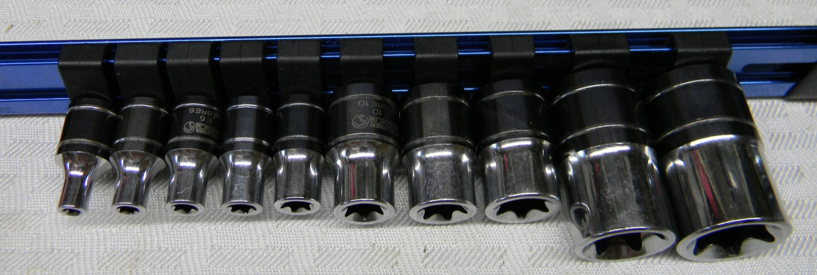 MATCO TOOLS SILVER EAGLE 10PC COMBINATION DR E TORX SOCKET SET E4-E20 MINUS E16