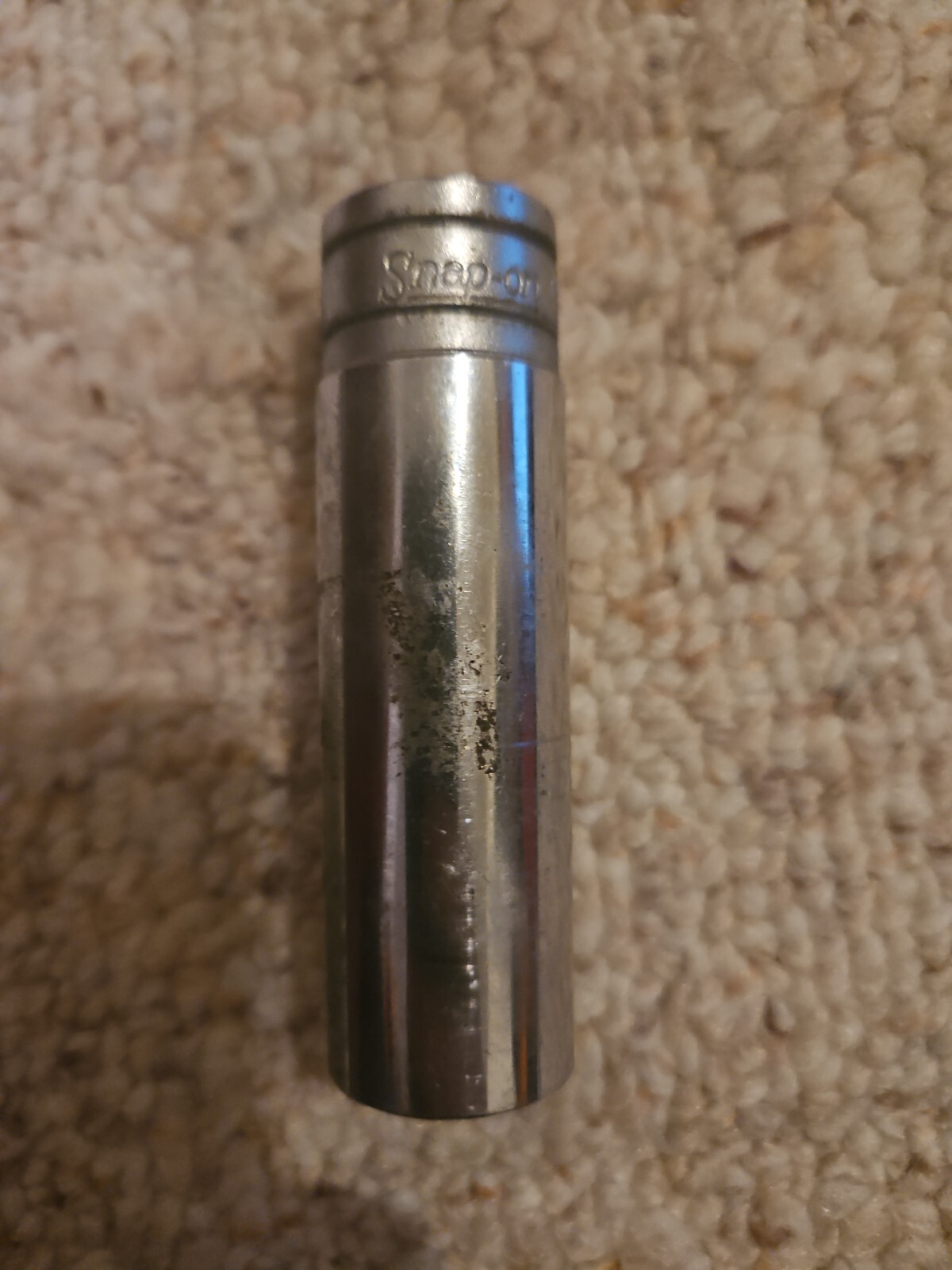 Snap-on Tools USA TS221 11/16″ 1/2” Drive SAE 6 Point Deep Well Chrome Socket