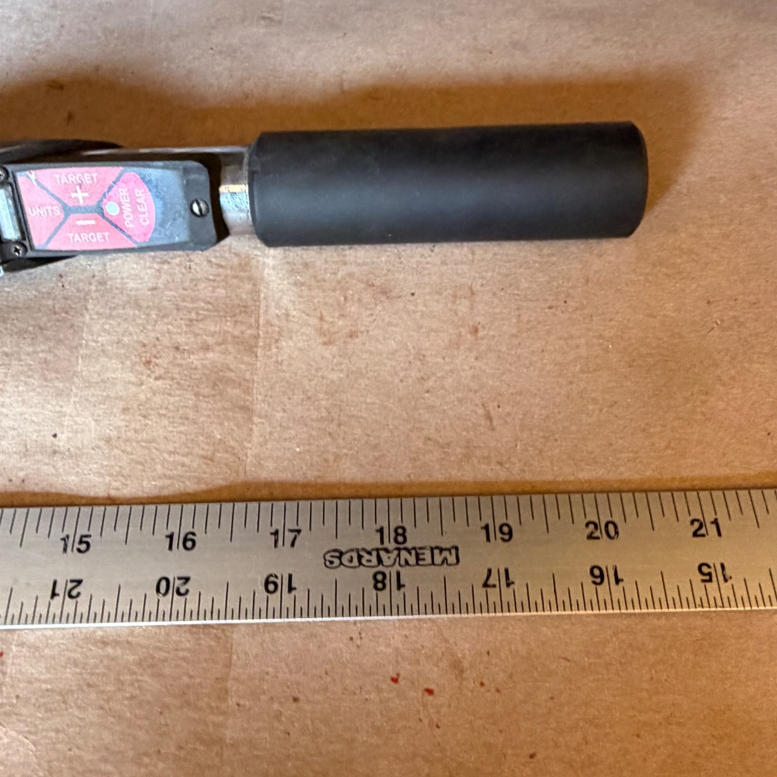 Jet Co Digital Torque Wrench 1/2″ Drive Electronic 1082835 no case 21” long
