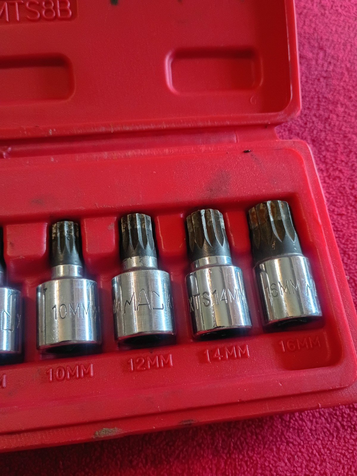 Mac Tools SXMTS8B 3/8″ Drive Metric Triple Square 4, 5, 6, 8, 10, 12, 14, 16mm