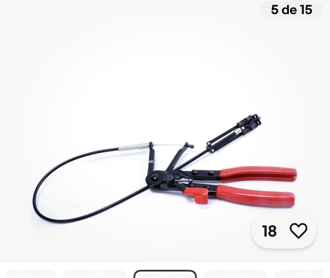 Heavy Duty Cable Flexible Wire Hose Clamp Pliers Car Repairs Removal Tools