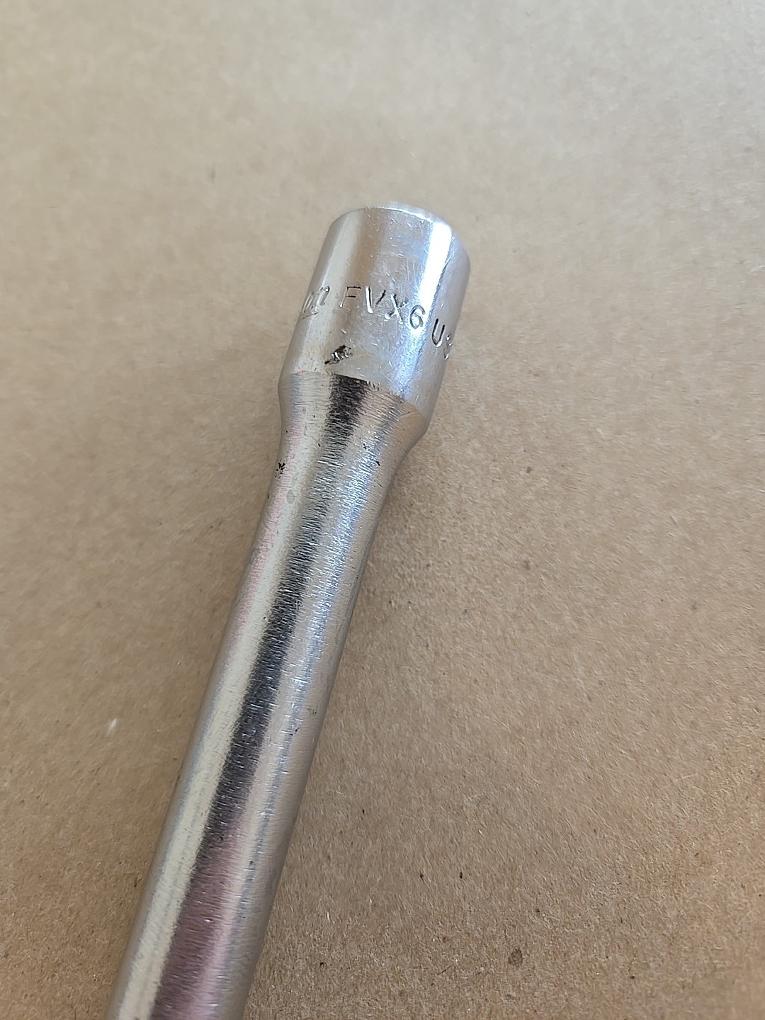Snap On 3/8″ Drive 6″ Chrome Friction Ball Extension USA Read Ad FVX6