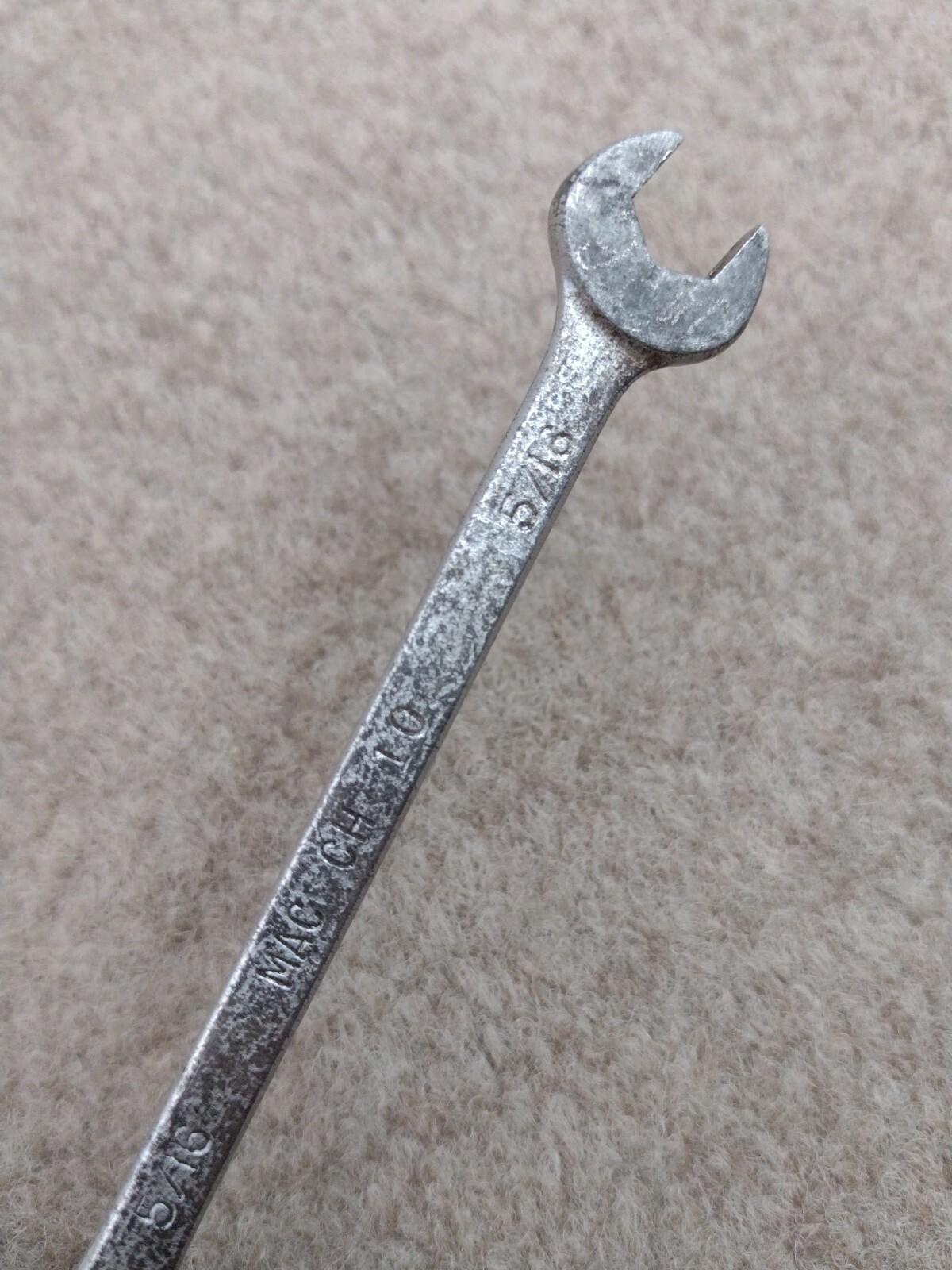 MAC USA 5/16″ Combination Wrench 6pt CH10 Tools CH 10 SAE Standard Made Mechanic