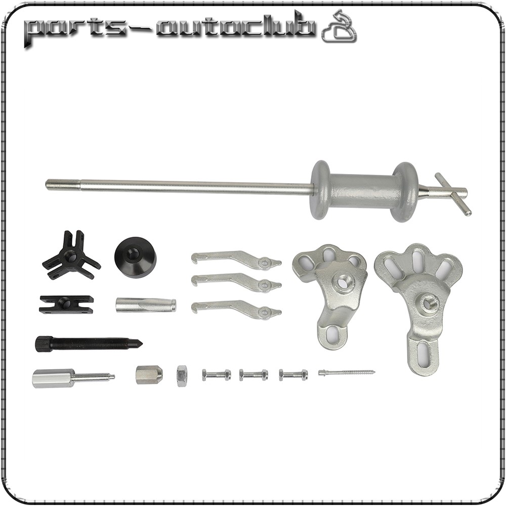 USA Slide Hammer Dent Puller Tool Kit Wrench Adapter Axle Bearing Hub Auto Set