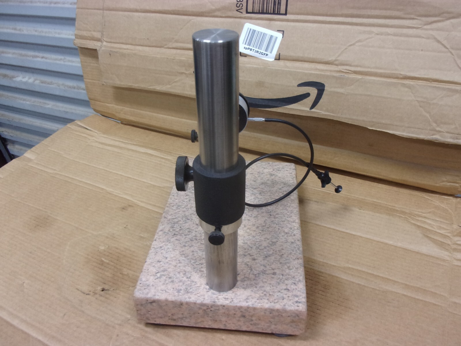 Granite Surface Plate Comparator Digital Dial No. 2600-7 Test Indicator Stand US