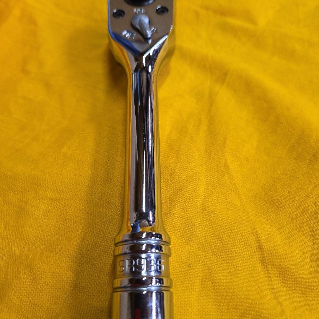 Snap-on SR936 1/2″ Drive Standard Handle Quick Release Ratchet [Used]