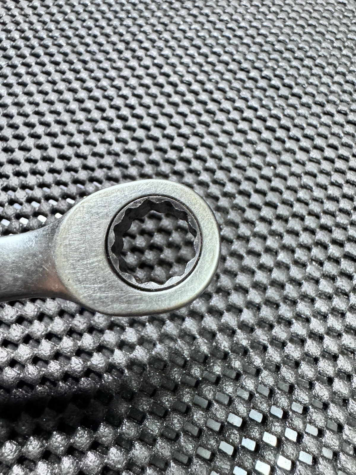 Snap-on Tools 12mm Metric 0° Non-Reversing Ratcheting Combo Wrench OXRM12