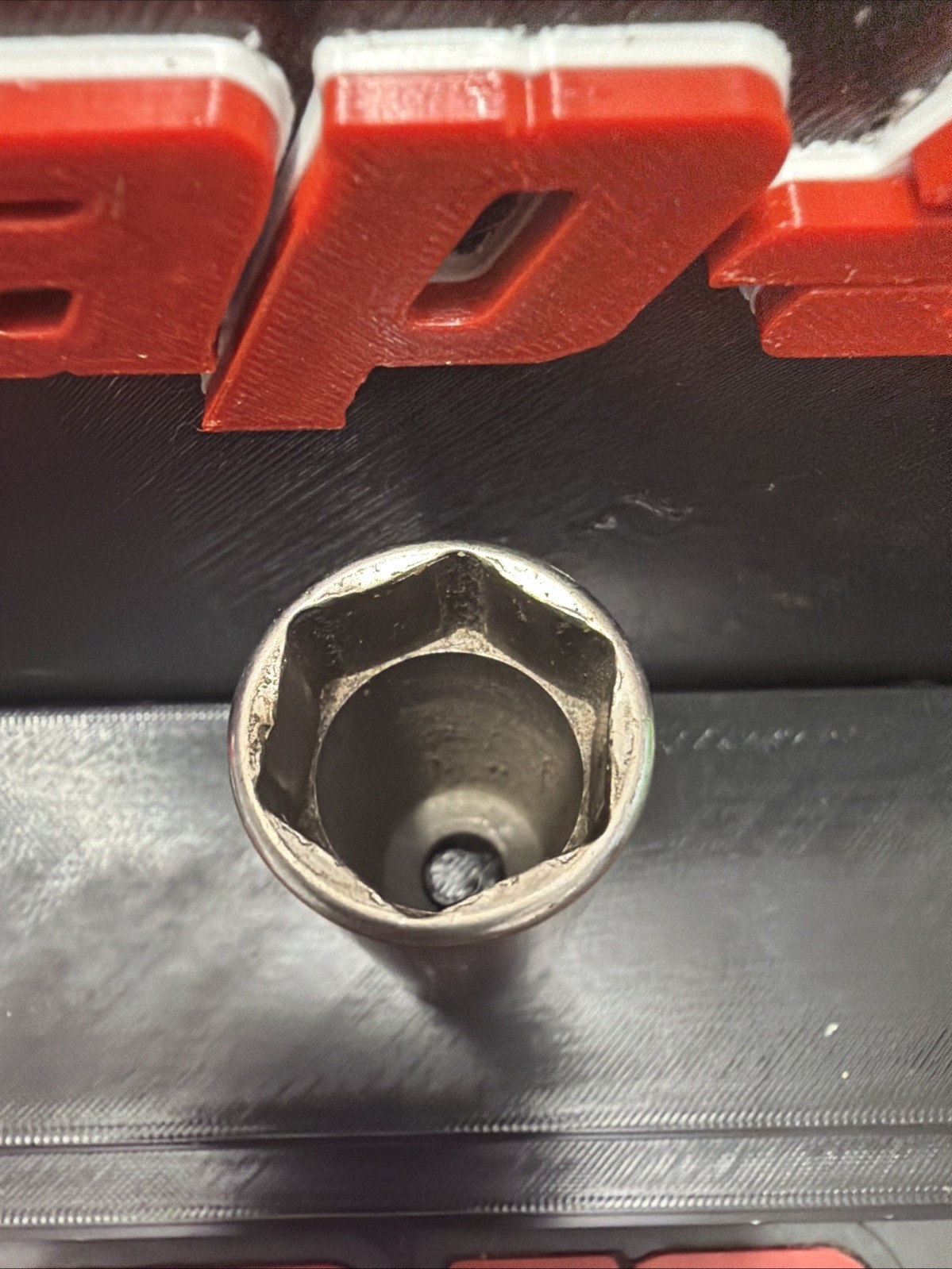 Snap-on Tools SFS241 3/4″ Chrome Deep Well 3/8 Drive 6 Point Socket ENGRAVED