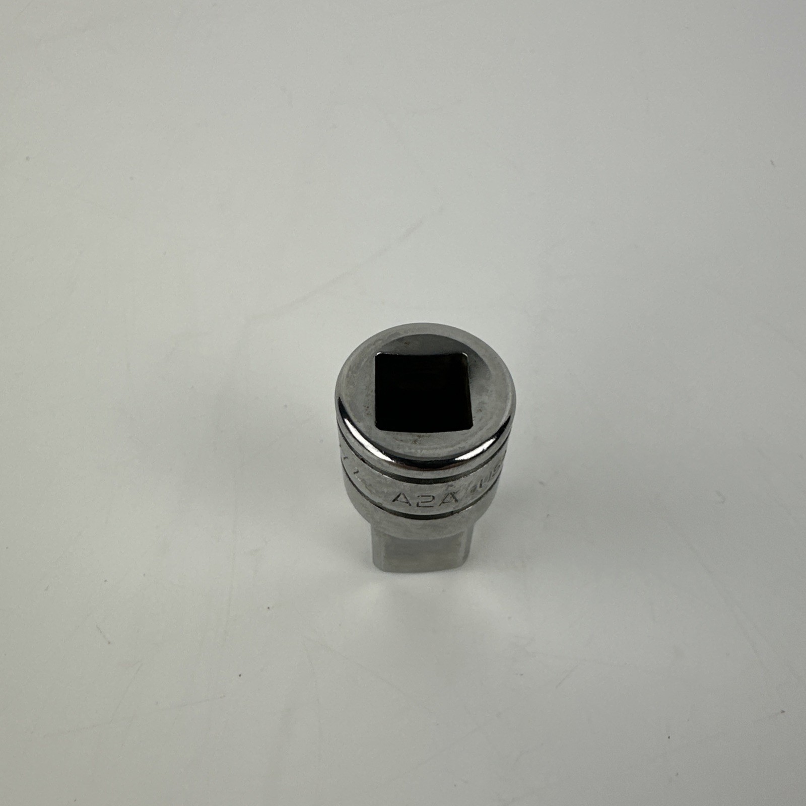 Snap-on Tools USA NEW 3/8″ To 1/2″ Drive Chrome Adapter Extension Socket A2A