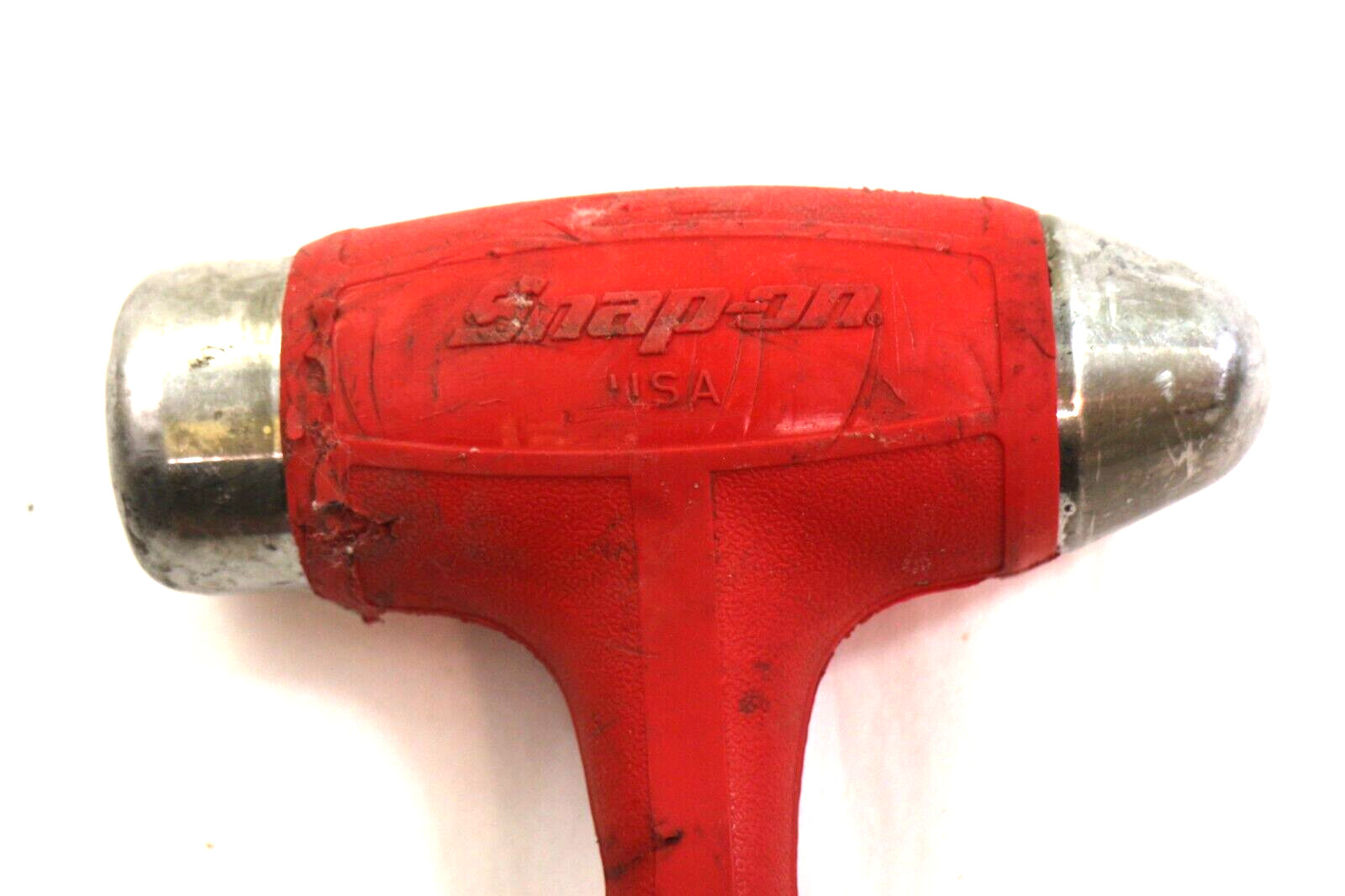 Snap-On HBBD32 32oz/900g Dead Blow Ball Peen RED Soft Grip Hammer USA