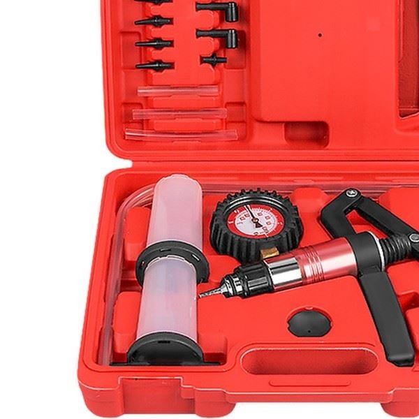 Handheld Automotive Vacuum Pump Tester Kit Sturdy Brake System Bleeding