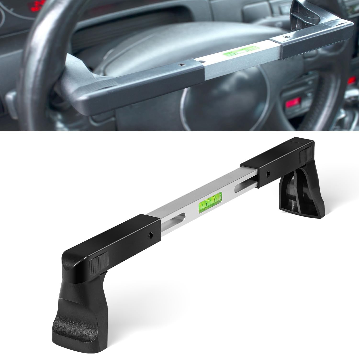 Steering Wheel Level Alignment Tool 270mm-340mm for Passenger Cars,Vans & Trucks