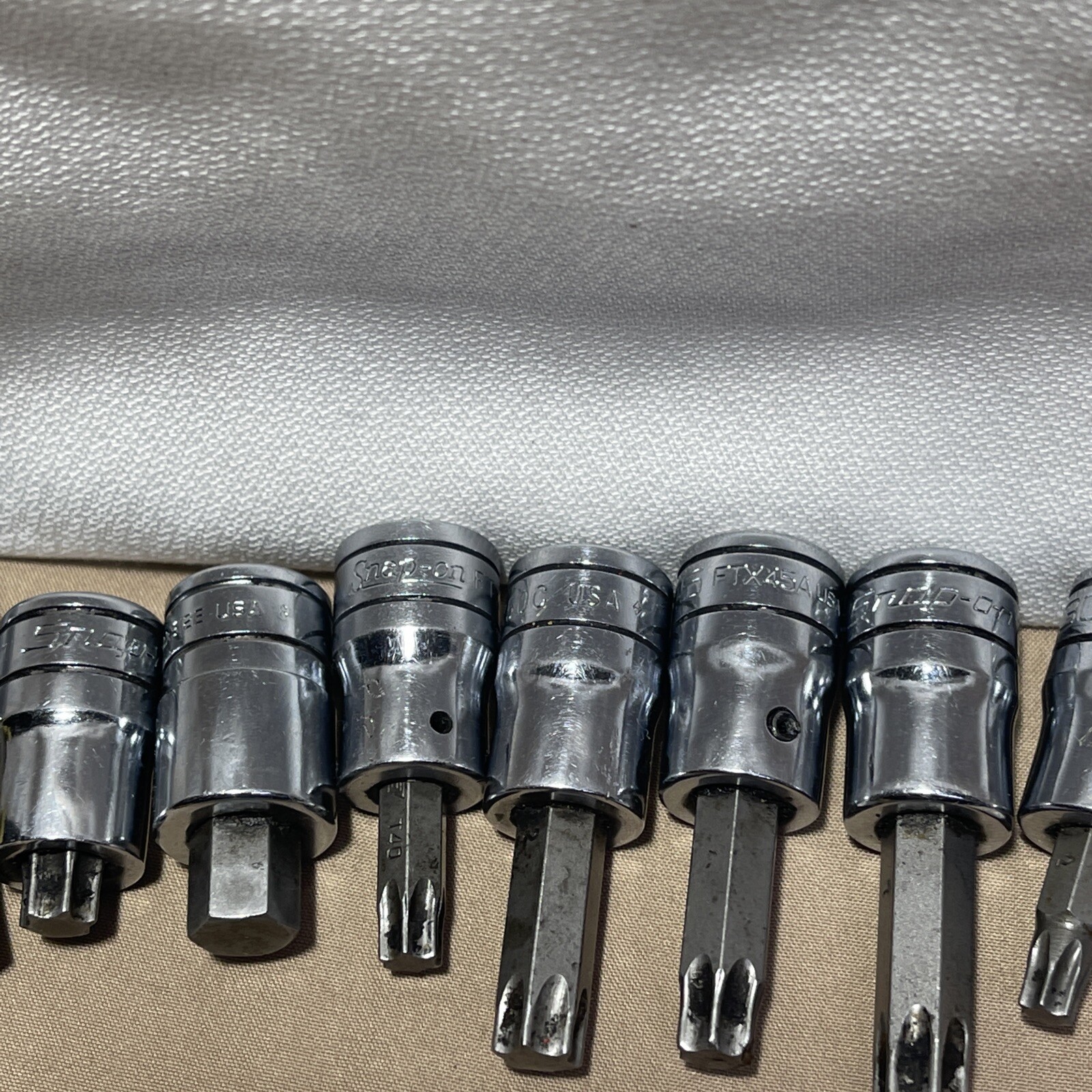Snap-on Tools USA 3/8″ Drive Torx Sockets LOT/8 Set