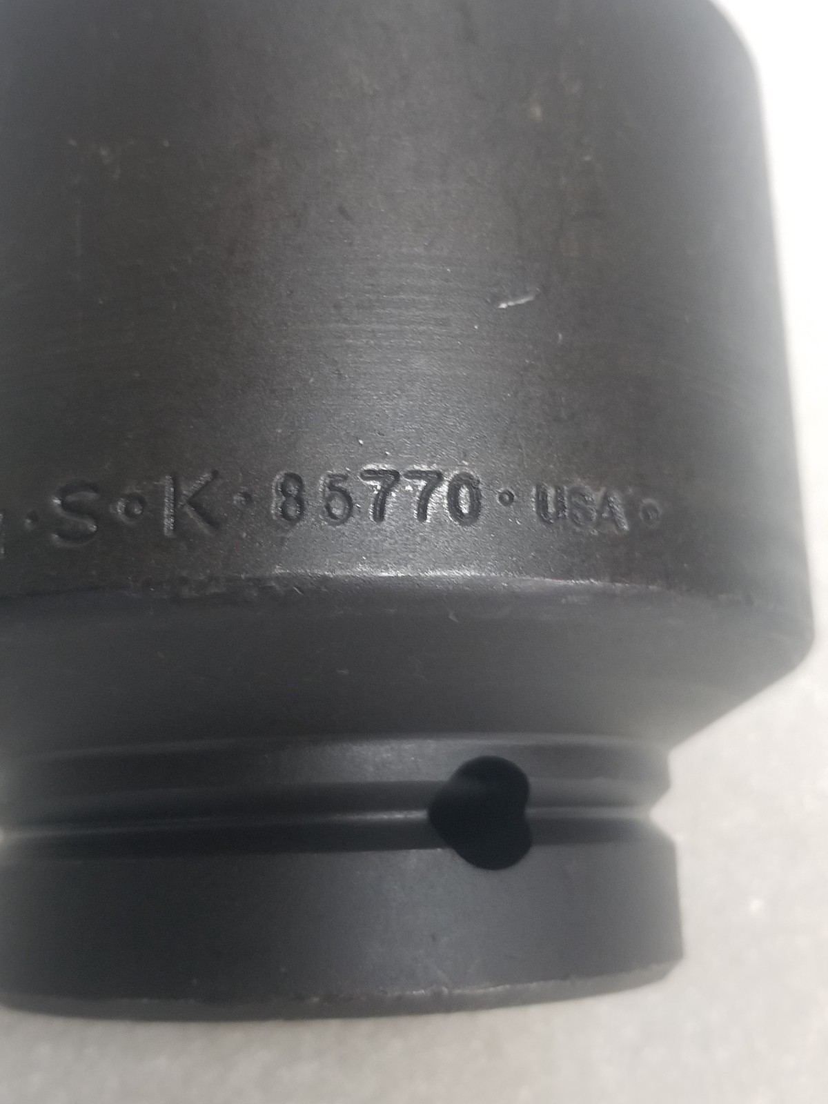 S-K Tools 85770 Standard Metric Impact Socket 1″-Drive 6-Pt 70mm Made in USA
