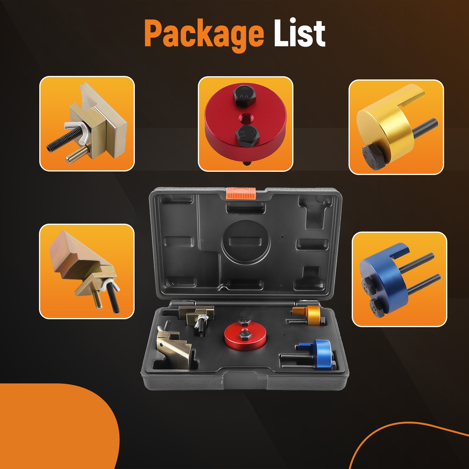 5pcs Auxiliary Stretch Belt Removal Install Universal Pulley Drive Belt Tool Set