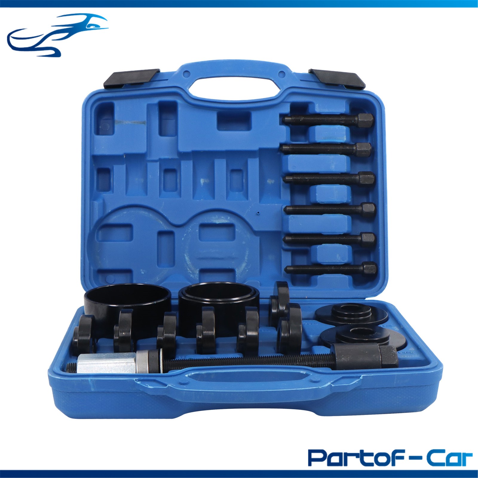 19PCS Front Wheel Drive Bearing Puller Set Hub Removal Tool Repair Kit Universal
