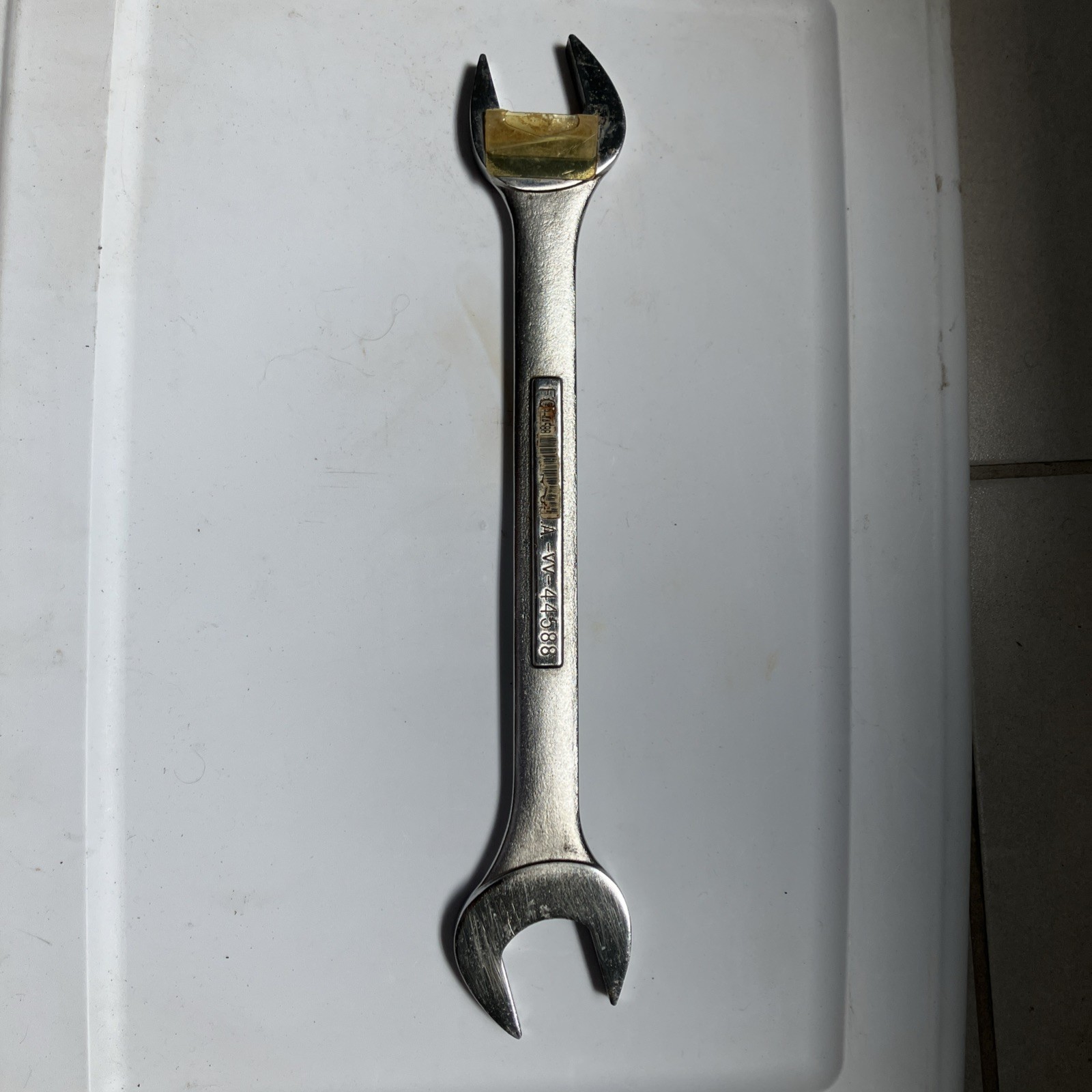 Open End Wrench Craftsman VV44588 1-3/8″ x 1-7/16″ Chrome Vintage USA