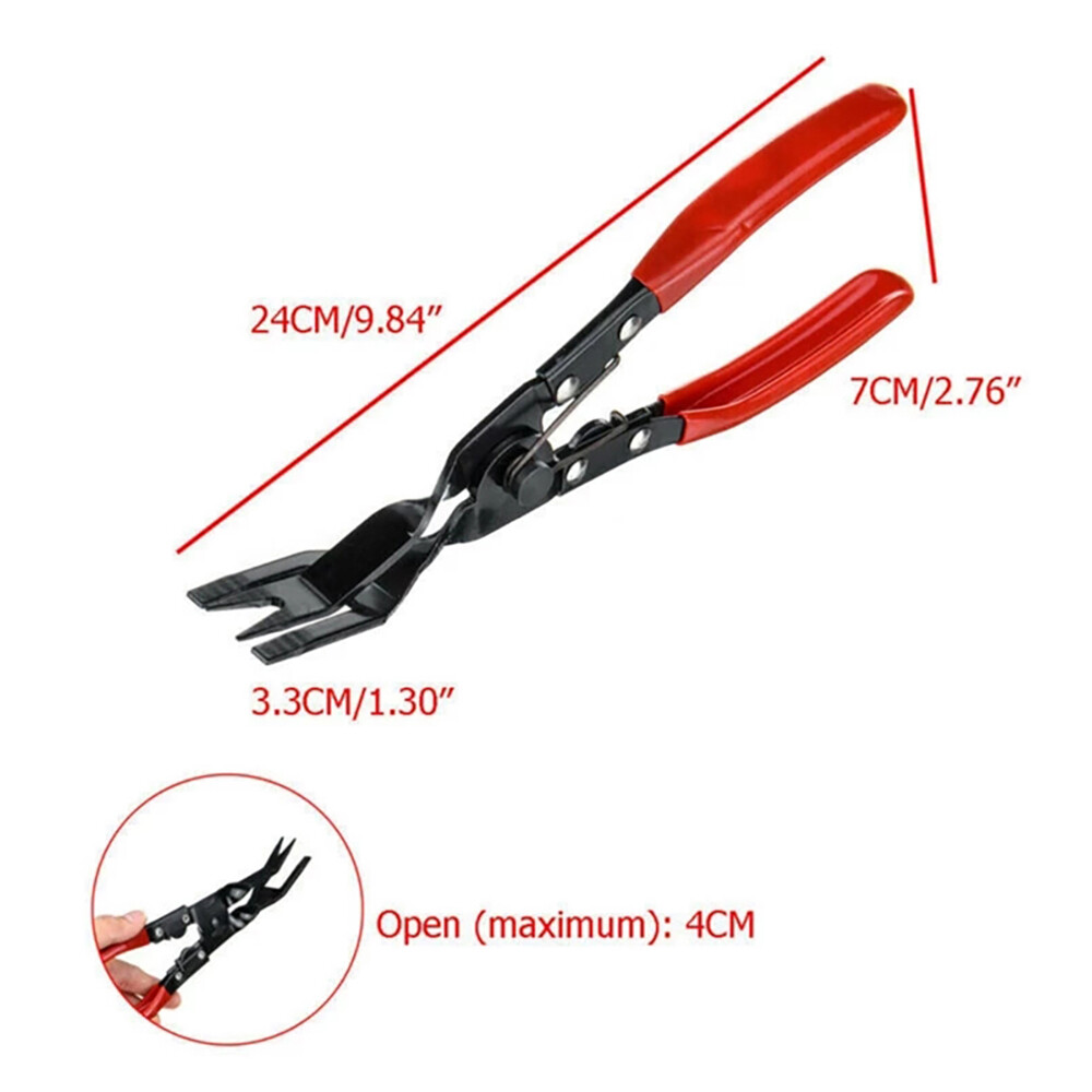 Car Trim Clip Removal Pliers Headlight Repair Door Panel Retainer Remover Tool
