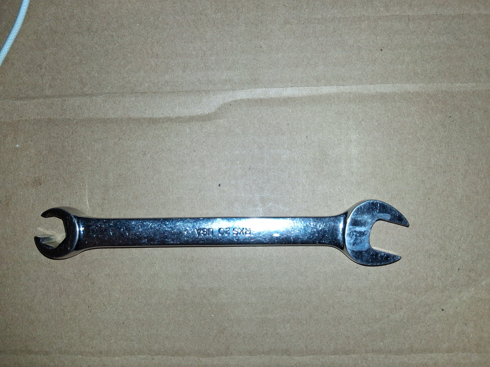 SNAP-ON RXS 20 5/8 LINE WRENCH NO INITIALS UNDER LINED LOGO