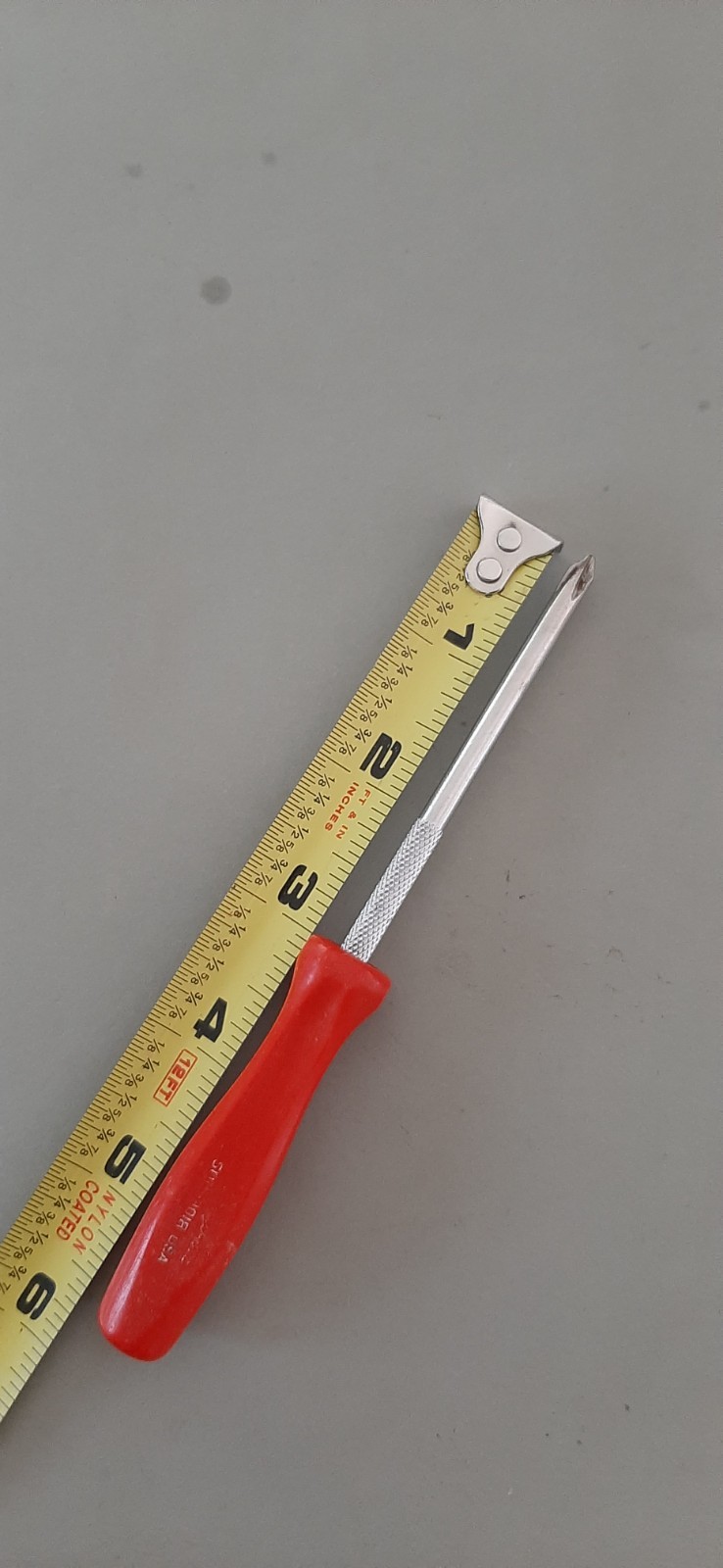 Snap-on No. 1 Mini Phillips Screwdriver Red Hard Handle Knurled P1 SDDP301R 619