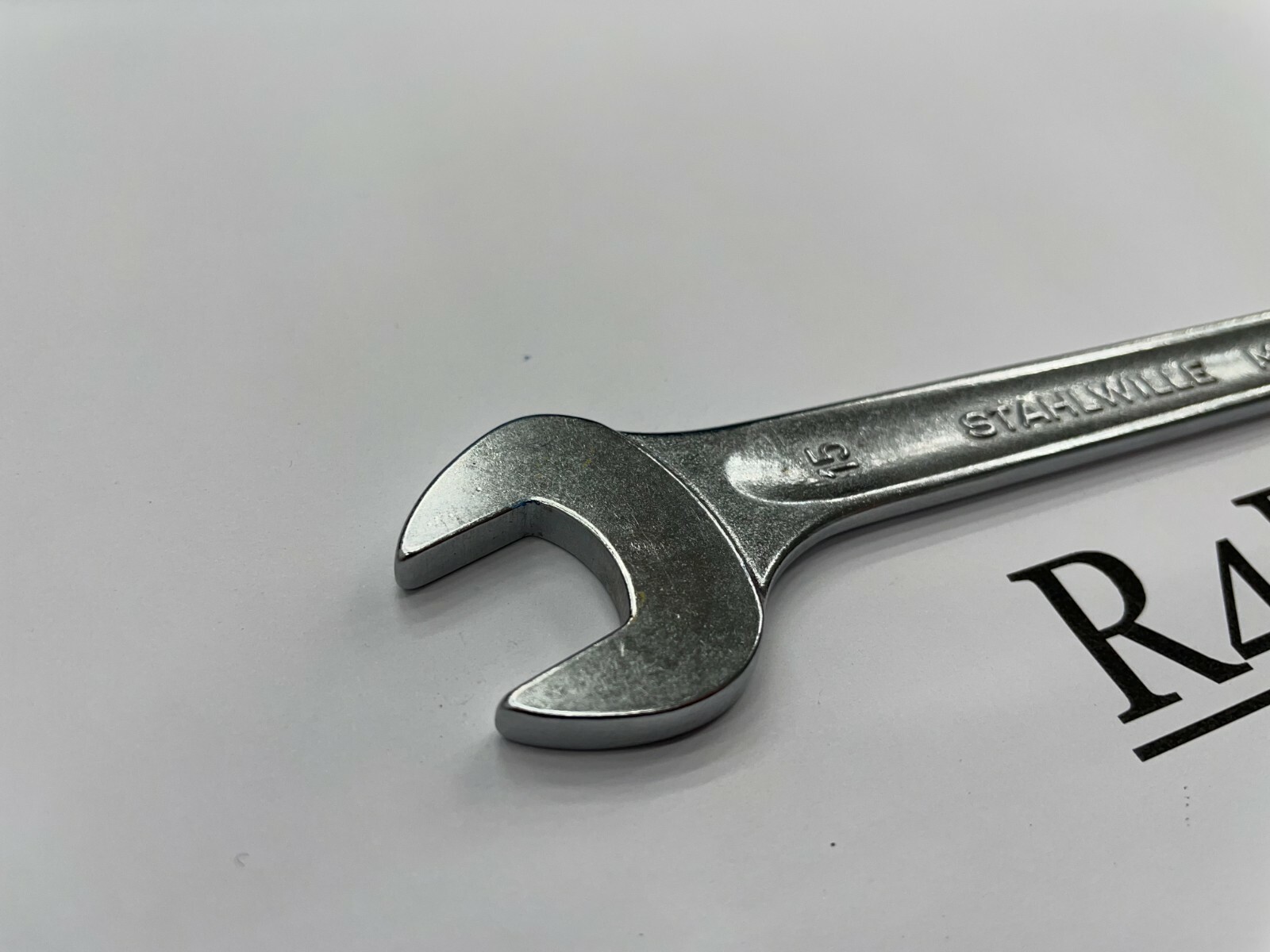 Stahlwille Tools Motor 10 GERMANY 15mm x 14mm Metric Double Open End Wrench