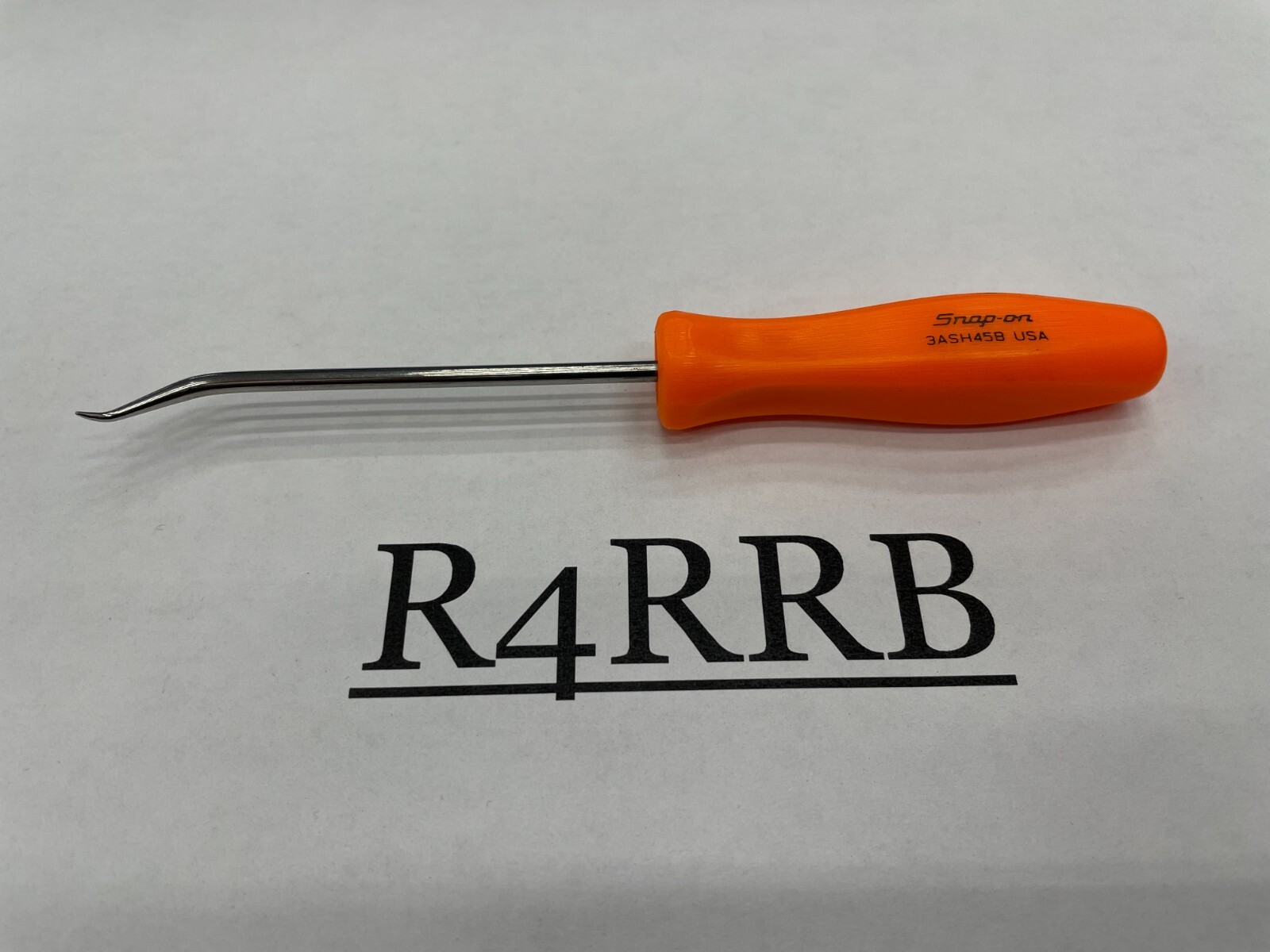 Snap-on Tools USA NEW Classic ORANGE Mini Hard Handle 45° Pick 3ASH45BO