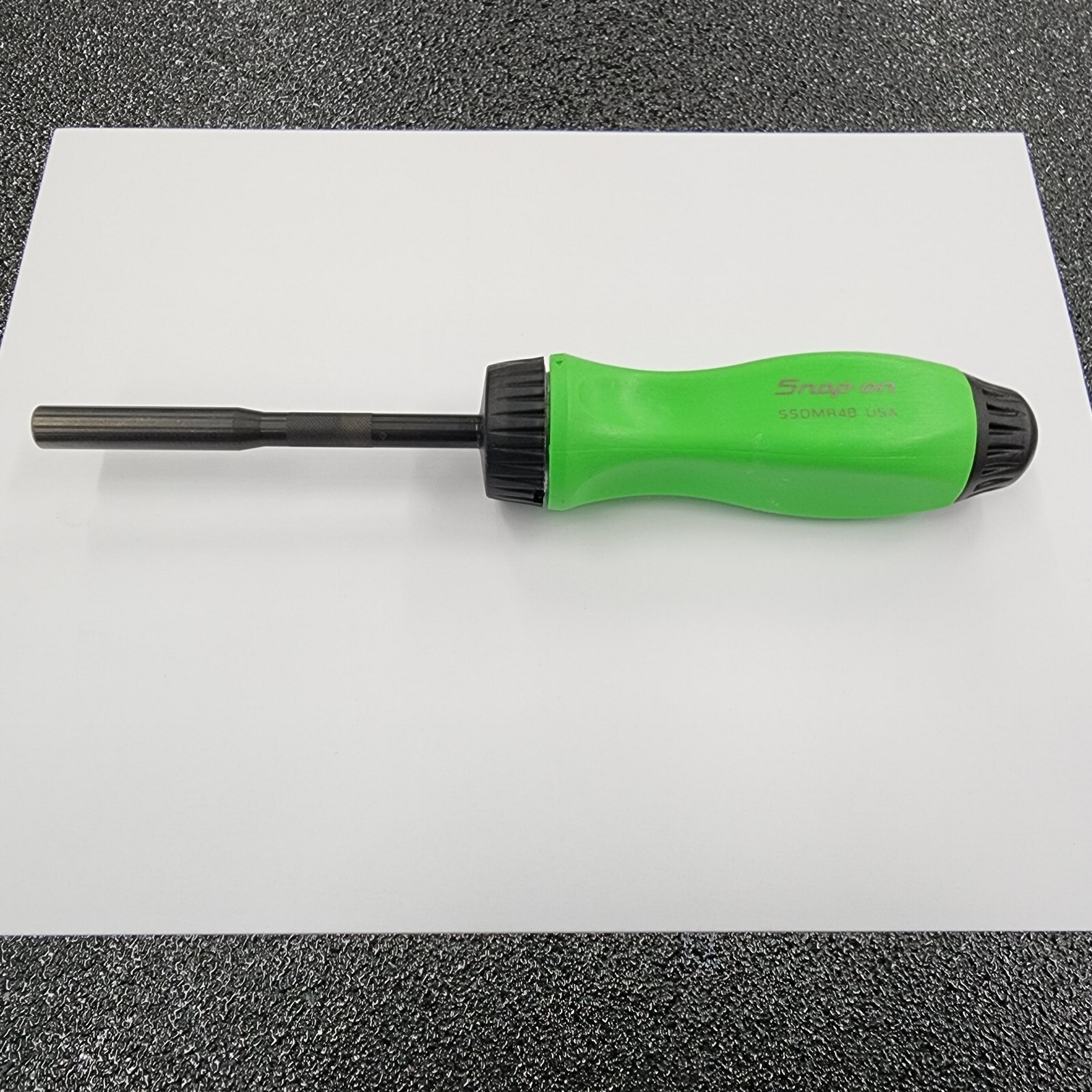 Snap-on Tools USA RARE GREEN & BLACK Ratcheting Screwdriver SSDMR4BG