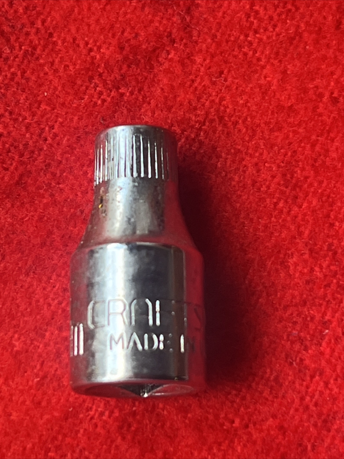 CRAFTSMAN -G-43505 SOCKET, 4MM, 1/4” DRIVE- USA (tb2.1)