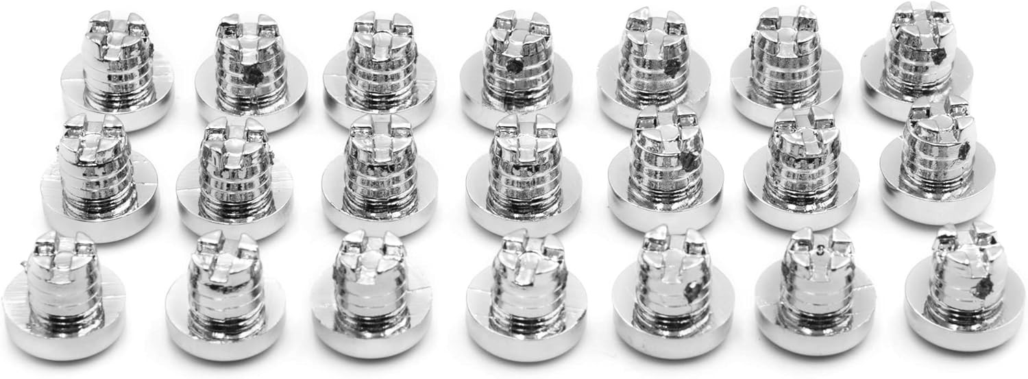 RTRHINOTUNING 50PCS Wheel Rim Lip Rivets Nuts of 7.5mm/0.3in Hole…