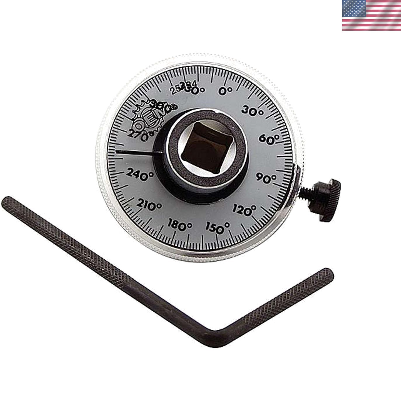 High Accuracy Angle Gauge for 1/2 Inch Drive Tools – Instant Reset Feature