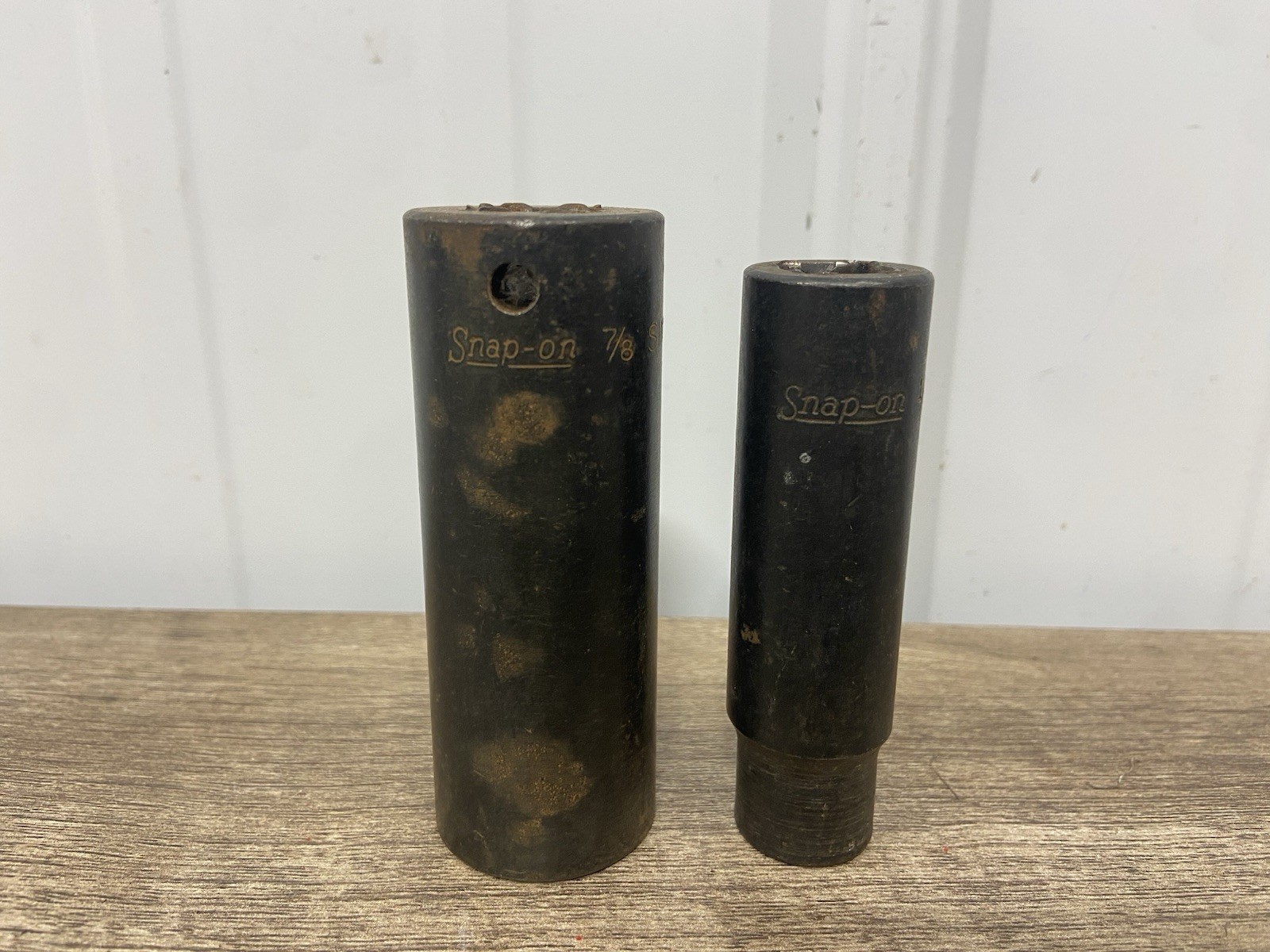 Snap On 2pc 1/2″ Drive 6PT SAE Deep Impact Socket SIM280,SIM160 Made In USA 🇺🇸