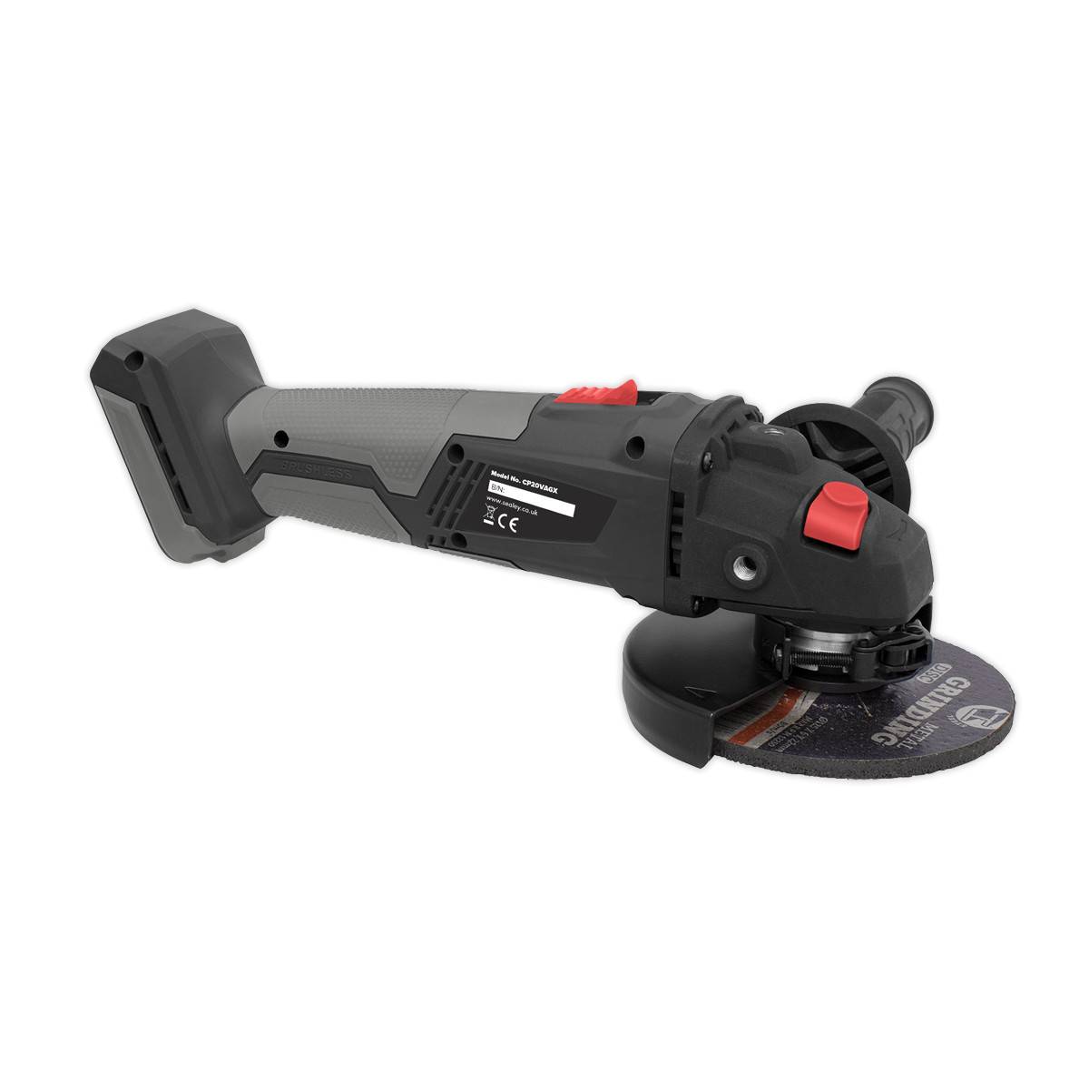 Sealey CP20VAGX Brushless Angle Grinder 115mm 20V – Body Only