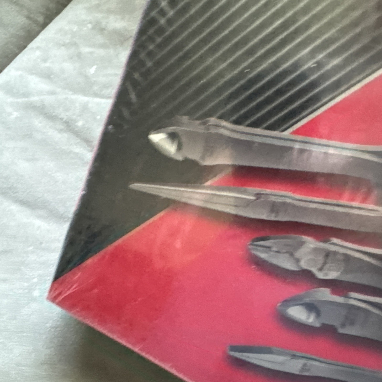 New Snap On Power Blue Essential Pliers 6 Pcs Set & Black Organizer PL600ES2RKMB