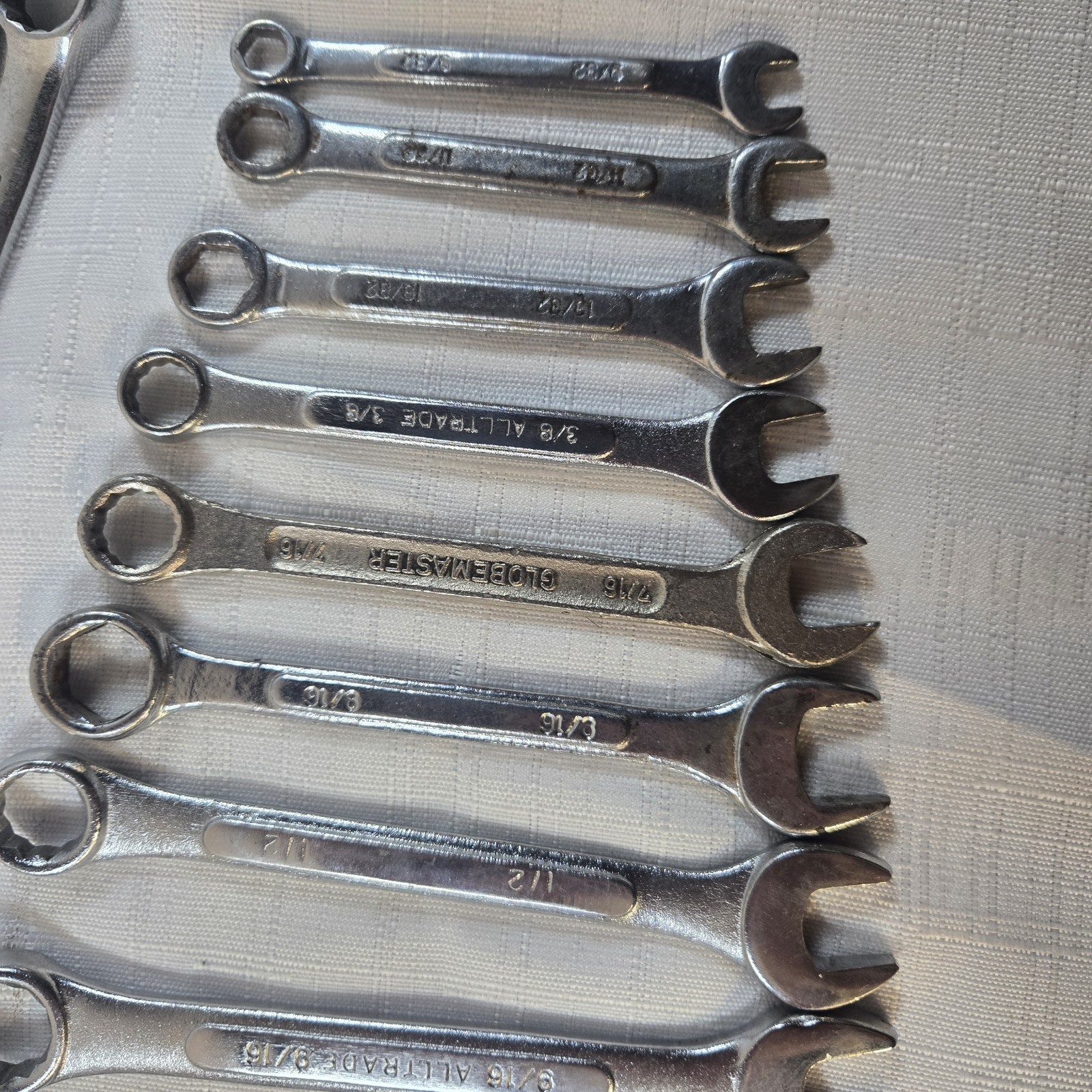Mixed Wrench Lot 30+ Pcs – Craftsman Globemaster Alltrade Hand Tools B93