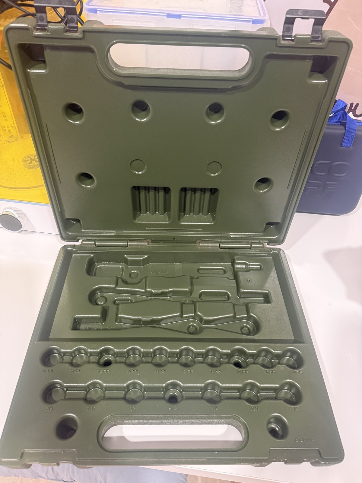 Matco Tools Special Forces 1/4” Drive Pass-Thru CASE ONLY (No Tools)