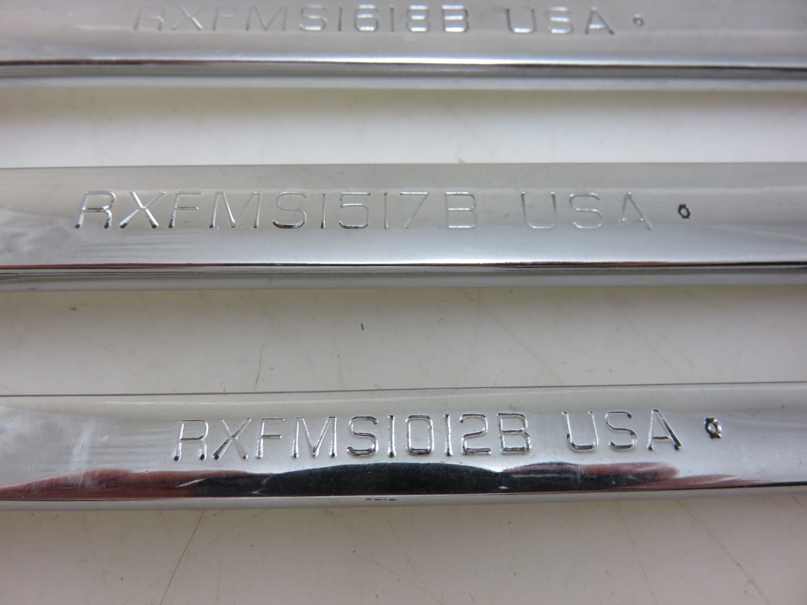 Snap-On METRIC RXFMS Series Flare Nut Wrench 4pc Set