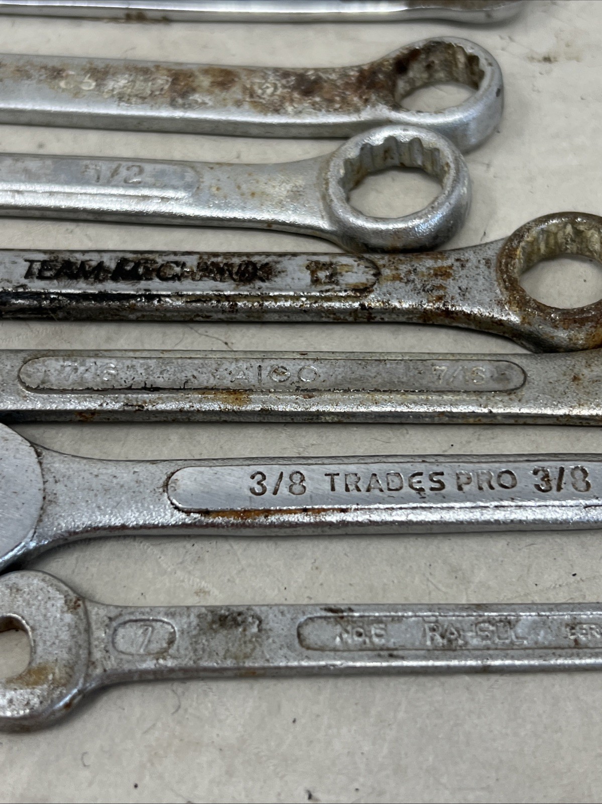 Mixed Lot of 25 Wrenches Pittsburg Durability Stanley Trades Pro