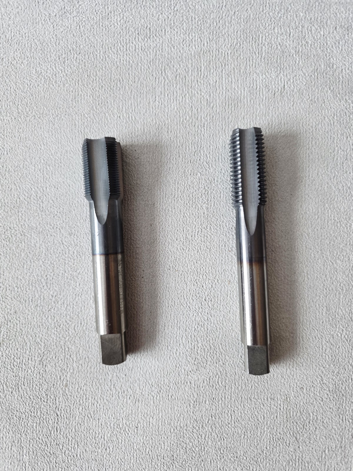 M18x1 + M16×1.75 mm Metric Thread Tap 6542 Steel TiCN Coat Right Hand Plug Screw